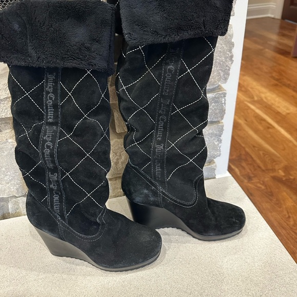 Juicy Couture Over The Knee Boots - Women | Color: Black | Size: 6 - Picture 5 of 7